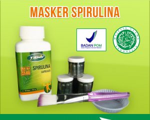 Masker Wajah Spirulina Herbal